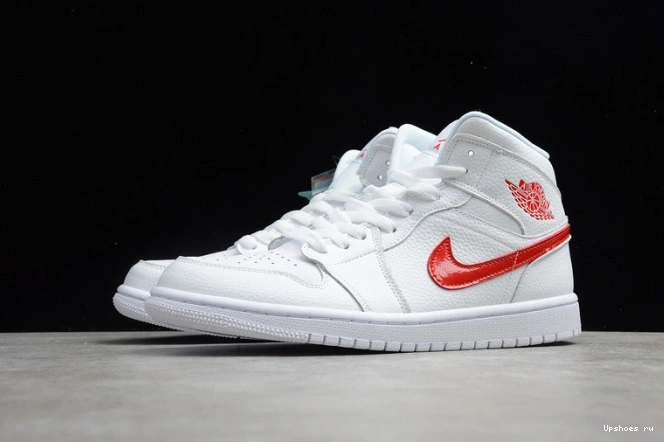 (W) Mid University Red BQ6472-106 1 White Jordan 1124